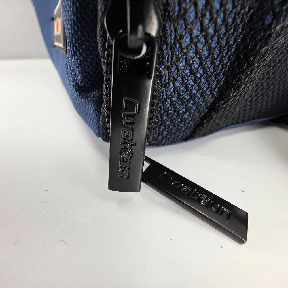 NWT Cwatcun D6 Small Camera Backpack | Navy Blue Water-Resistant Photography Bag